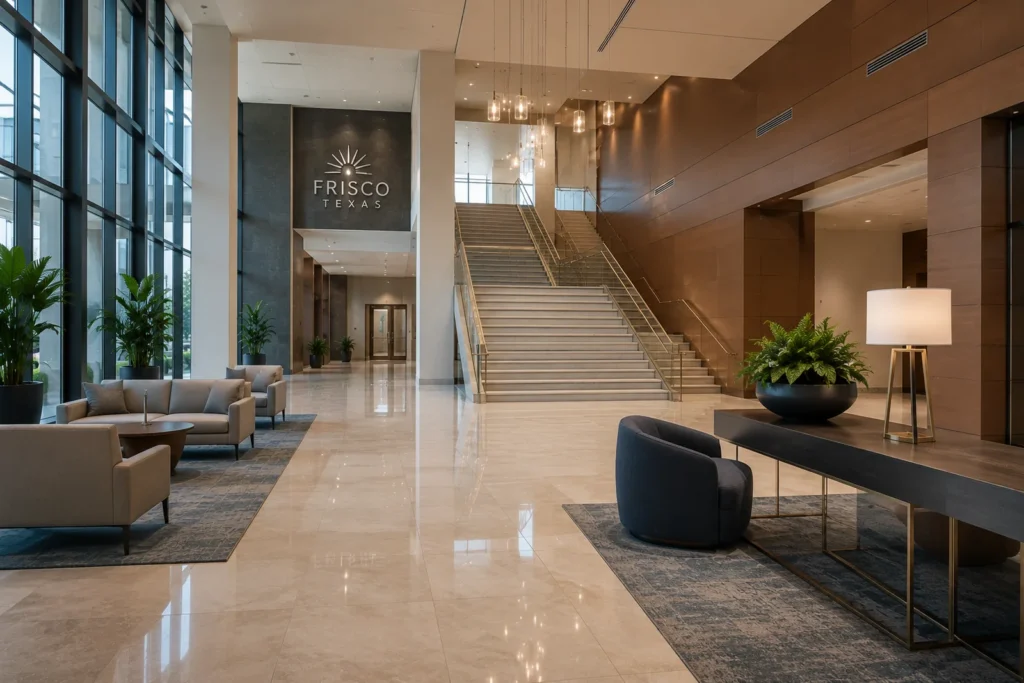 Freshly serviced upscale Frisco home interior