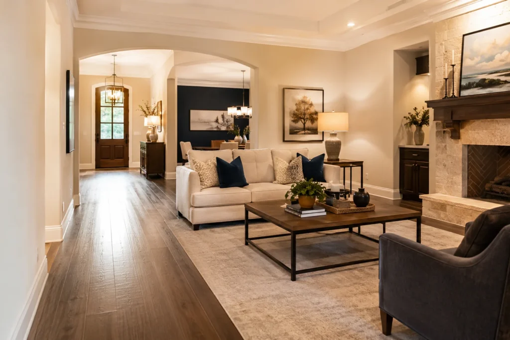 Freshly serviced suburban home in Flower Mound